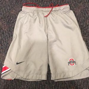 Ohio state Nike workout shorts